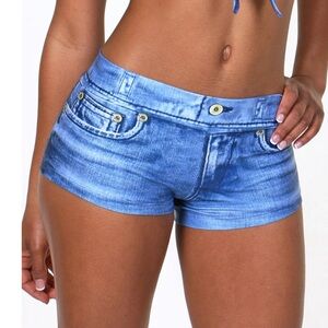 Dallaswear NFL Cheer Blue Faux Denim